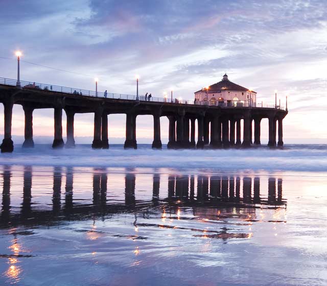 Santa Monica Beach Volleyball Courts