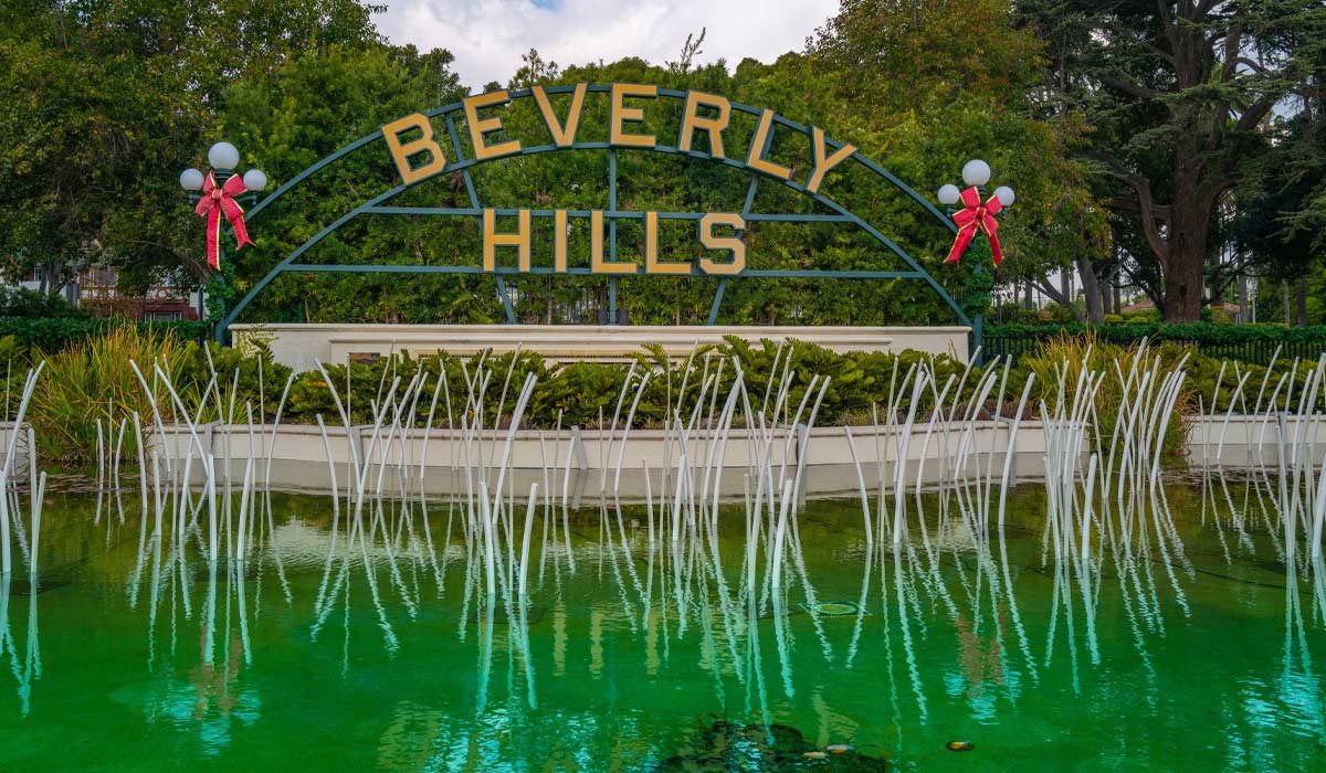 Beverly Gardens Water Fountian