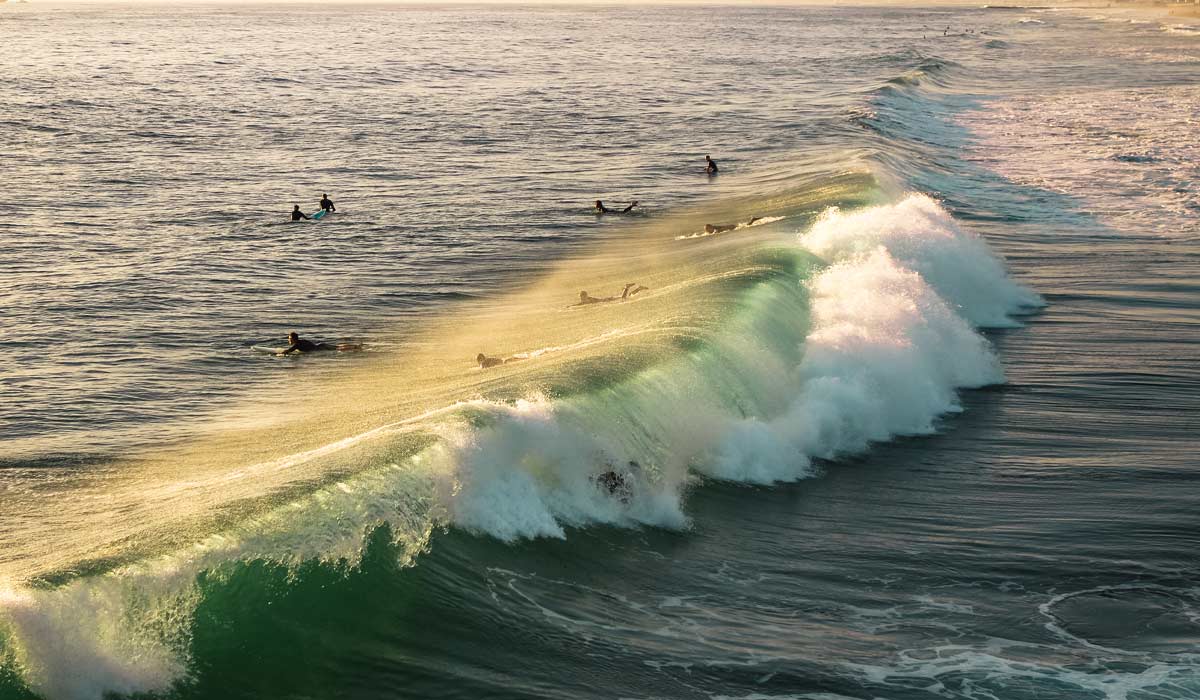 Manhattan Beach Surfing