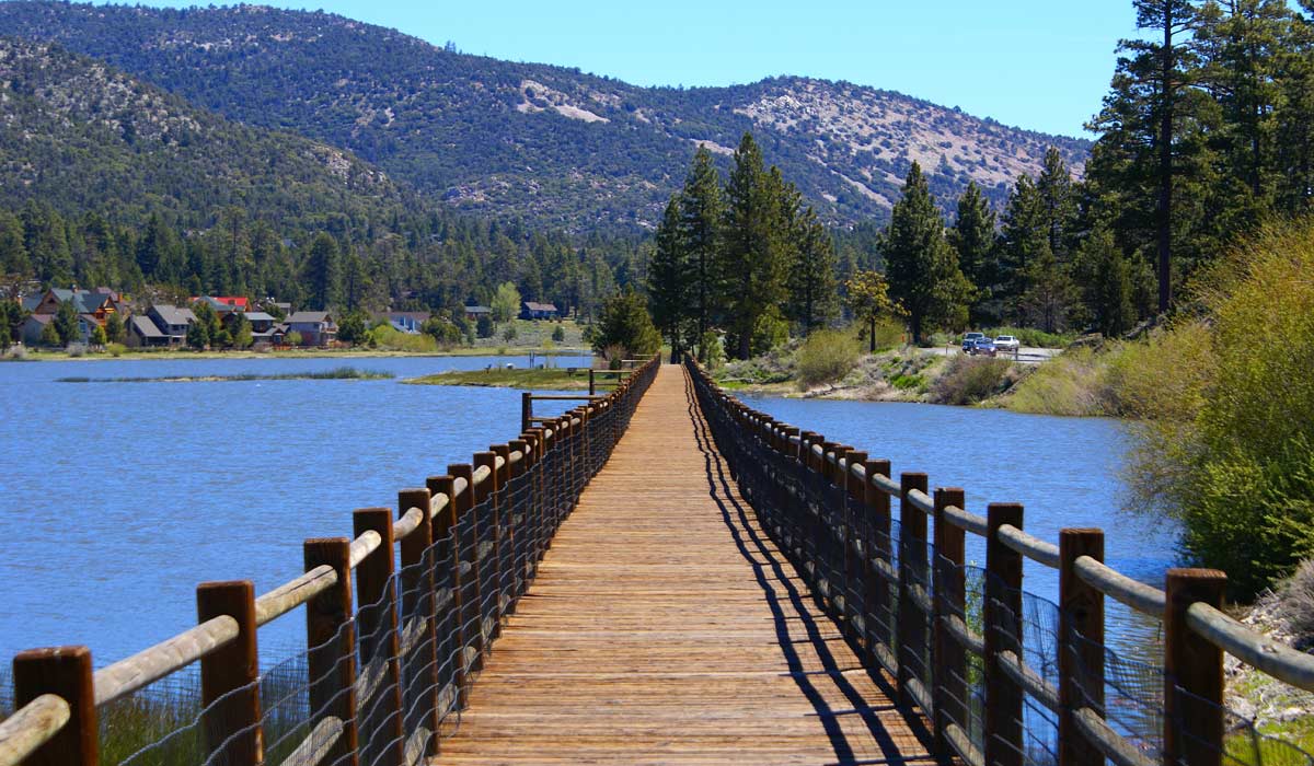 Big Bear Lake in Southern California