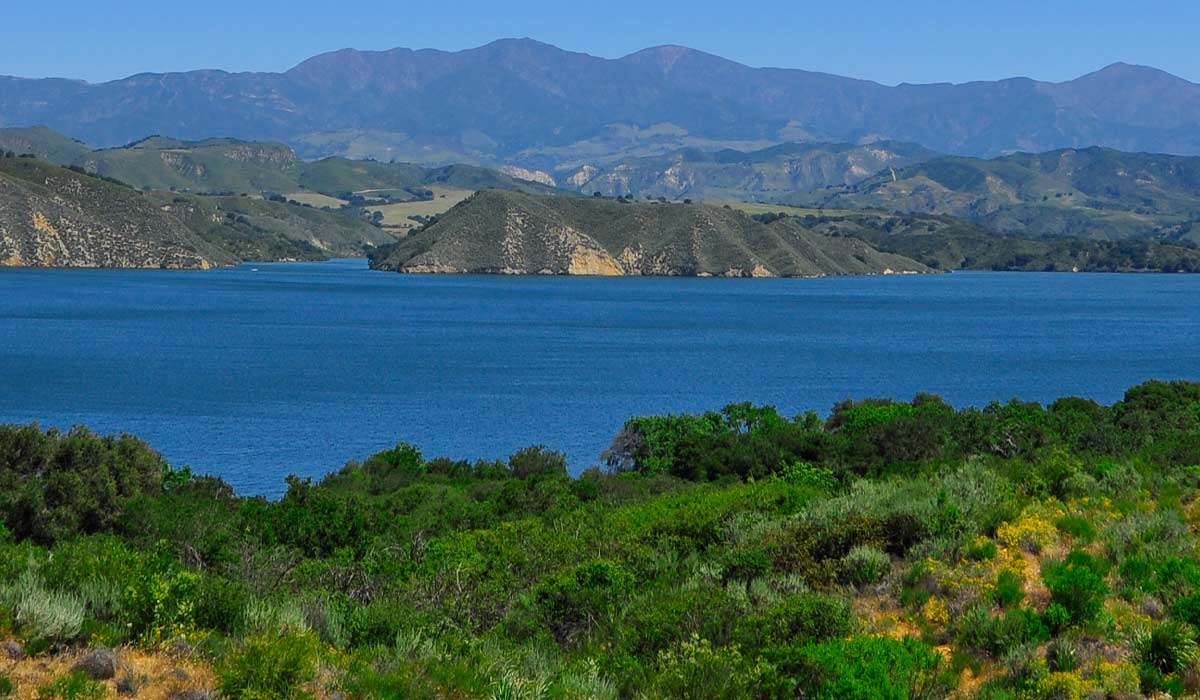 Cachuma Lake in Southern California
