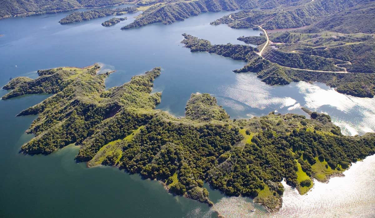 Lake Casitas in Southern California