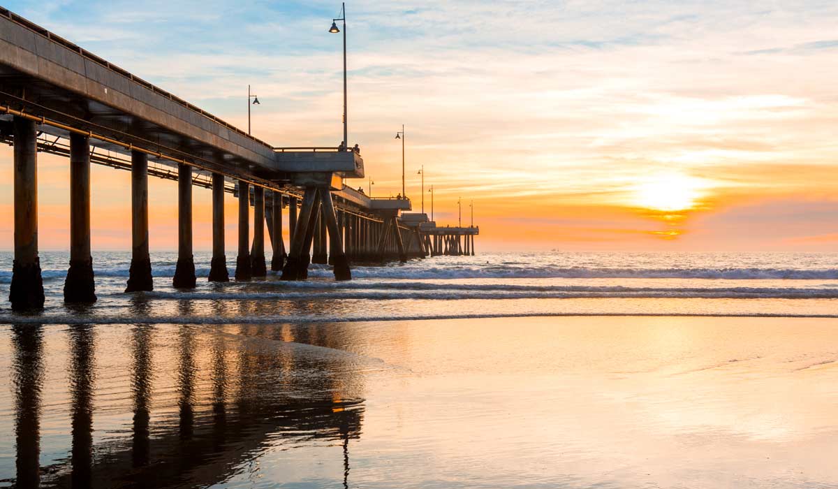 Venice Beach Boardwalk Los Angeles
