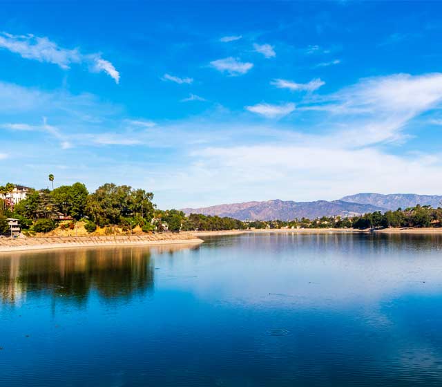 Silver Lake Reservoir CA