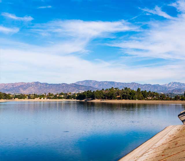Silver Lake Reservoir CA