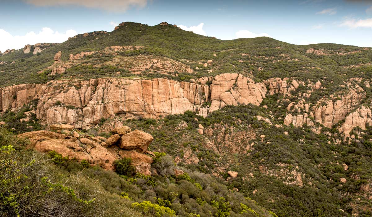Mishe Mokwa Trail to Sandstone Peak, Santa Monica Mountains, Thousand Oaks, California