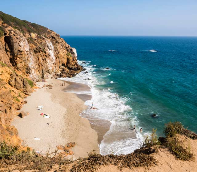 Surfing Zuma Beach Malibu