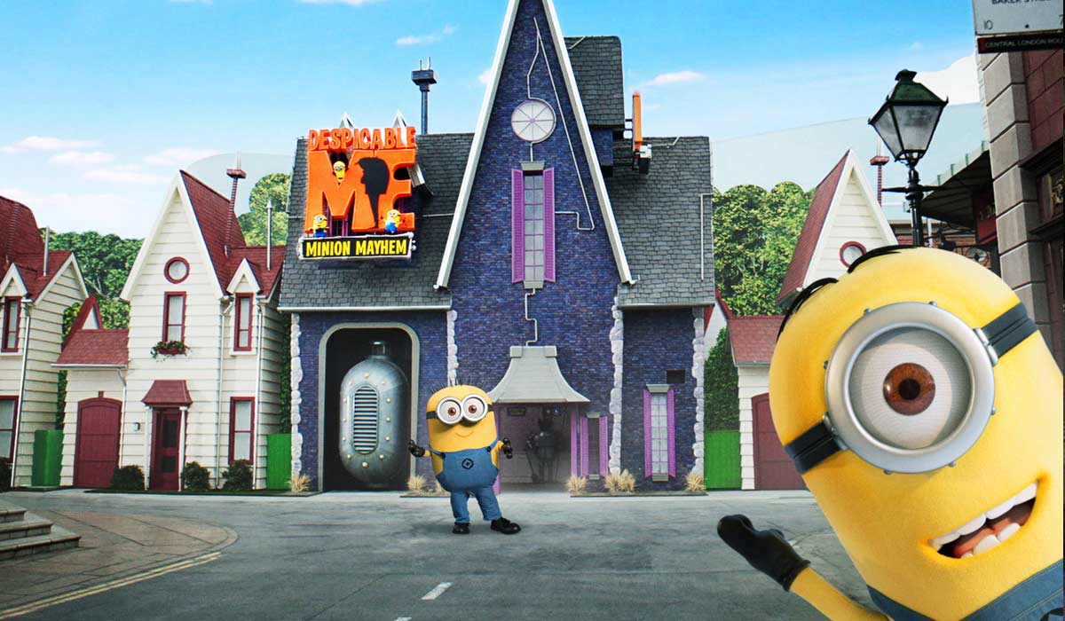 Despicable Me Minion Mayhem ride
