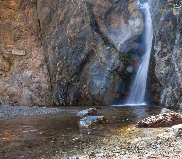 Paradise Falls in Wildwood Park