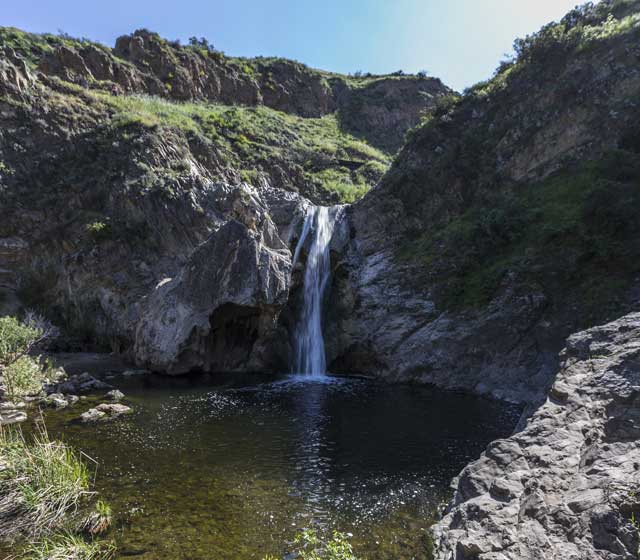Paradise Falls in Wildwood Park