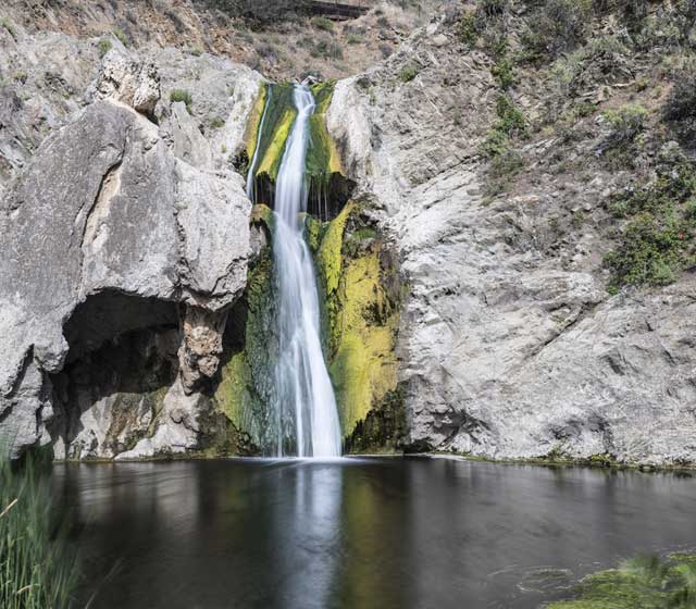 Paradise Falls in Wildwood Park