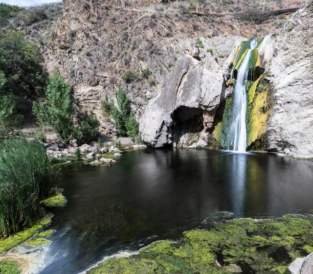 Paradise Falls in Wildwood Park